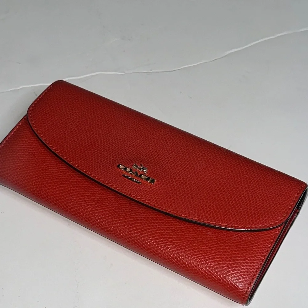 Coach Red and Brown Women's Bag - Picture 8 of 8